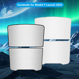 For Tesla New Model Y Launch 2025 Juniper Sunshade Roof Never Sag Nano Ice-Crystal Coatings Heat Insulation Glass Sun Shade E