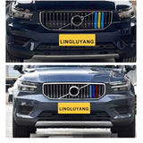 Front Grille 3-Color Trim for Volvo XC40 Car Interior Accessory LINGLUYANG