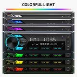 1Din Bluetooth Car Radio MP3 Player Dual Mic USB