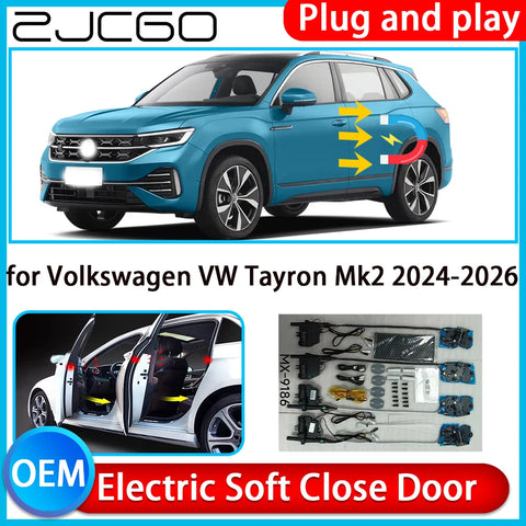 Electric Soft Close Door Kit for Volkswagen Tayron 2024–2026 Car Interior Accessory ZJCGO Default Title