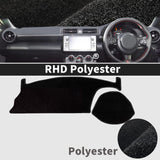 Premium Synthetic Fiber Dashboard Cover for Toyota 86