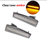 Amber/White Side Marker Lights for Jeep Liberty 08-12