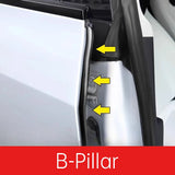 For BYD Sealion 07 EV Car Door B-Pillar C-Pillar Sealing Strip Rubber Sound Insulation Strip Car Interior Accessories Interio