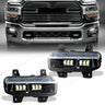 LED Fog Lamps with DRL for Dodge Ram 1500 2019-2024