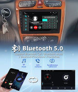 QLED Android Head Unit with GPS Navigation for Mercedes C Class