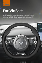 Ultra-Thin Breathable Leather Cover for Vinfast Car Interior Accessory Hocasen