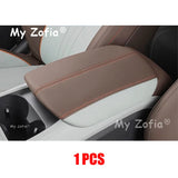 For BYD Sealion 5 DM-i 2025 2026 Car Armrest Box Center Console Lid Armrest Cover Interior PU Leather Cover Accessories Inter