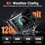 LBW Magnetic Motorcycle GPS CarPlay Android Auto