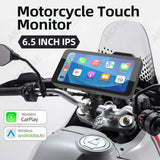 6.5Inch Waterproof Motorcycle Screen with CarPlay GPS