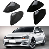 Carbon Fiber Mirror Caps For VW Golf 7 MK7 Car Interior Accessory OEM