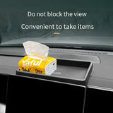 For BYD Song L DM-i Screen Rear Storage Box Central Control Armrest Box Silicone Organizer Tray Interior Accessories Car Inte