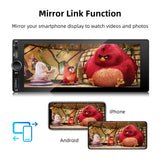 6.9 Inch 1DIN Multimedia CarPlay Android Auto Touch Stereo Android Head Unit LEXXSON