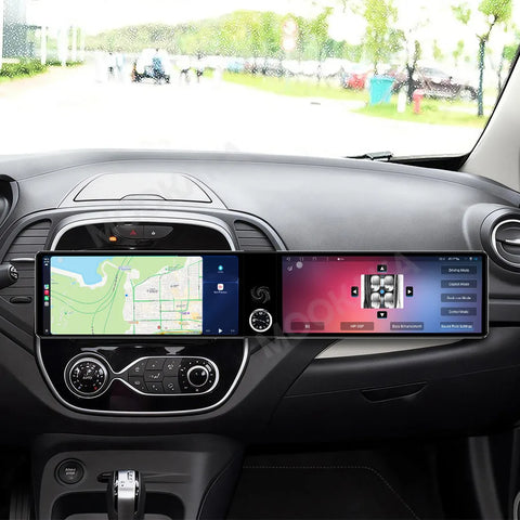 24.6 Inch Dual Screen Android Head Unit for Renault Captur Android Head Unit Aotsr 8GB 128GB Eight Core