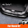 For GWM HAVAL H7 2025-2026 Car Rear Trunk Guard Plate Protective Stainless Steel Panel Threshold Strip Decorative Accessories