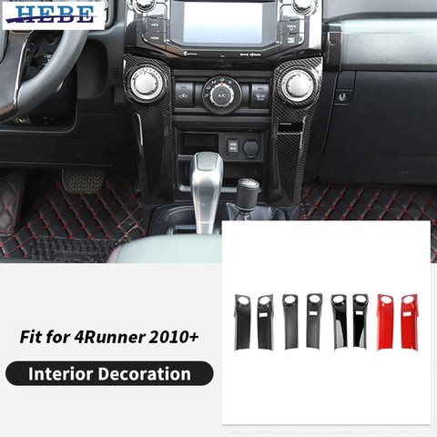 A/C Panel Decor Cover for Toyota 4Runner 2010-2023 Car Interior Accessory HEBE