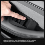 Tesla Model Y Launch 2025 Juniper Car Glass Lift Switch Panel Door Armrest Lift Control Trim Cover Silicone Car Interior Acce