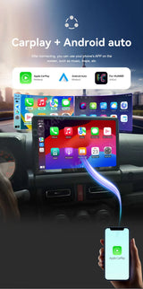 Android 14 Multimedia GPS Navigation for Suzuki Jimny 2019–2025
