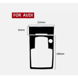 Piano Black Center Console Shift Case Frame Cover Trim For Audi Q7 2008-2015 Accessories Sticker Car Interior Accessory OEM
