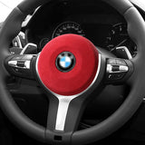 For BMW 1er 2er 3er 5er X1 X2 X3 X4 X5 X6 Steering Wheel Panel Cover Boot Decoration Anti Scratch Car Interior Tuning Accesso