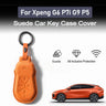 Suede Car Key Case Cover for Xpeng G6 P7i G9 P5