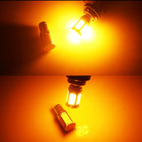 7440 T20 COB LED Turn Signal Bulbs for Universal Fit Car Interior Accessory iJDM