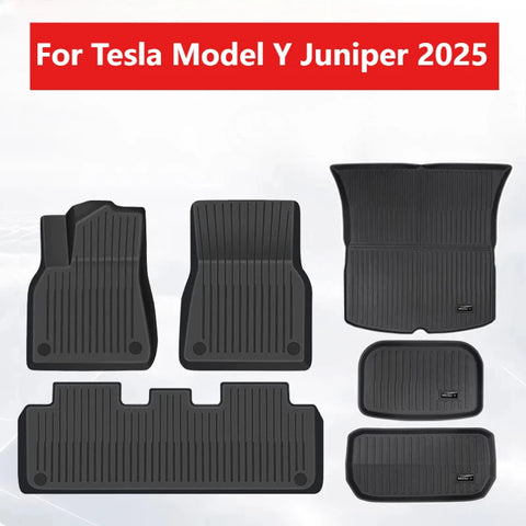 Tesla Model Y Juniper 2025 model3 Highland Full Coverage Carpet TPE Car Floor Mats Interior accessories Car Mats OEM