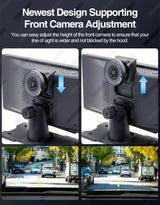 10inch Dashcam Wireless CarPlay Universal DVR Dashcam AKAMATE