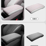 For BYD ATTO 3 Yuan Plus 2022-2025 Car Central Control Armrest Box Leather Protective Cover Car Interior Accessory OEM