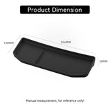 Hyundai Santa Fe 2024 2025 Car Dashboard Storage Box Display Screen Rear Tray Organizer Accessories Tidying Black Dash Access
