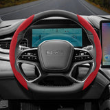 Steering Wheel Cover Anti-Slip Suede for BYD Atto 3