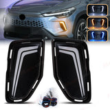 LED DRL Turn Signal Lights for Toyota Corolla Cross Car Interior Accessory MAGIC COLORM