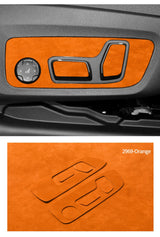 For BMW X3 G45（2025-）Seat Side Control Panel Frame Trim Sticker Car Premium Interior Custom Tuning Accessori Made of Alcantara