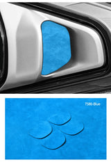 For BMW X3 G45 G48 2025- Door Handle Recess Protector Trim Sticker Car Premium Interior Tuning Accessories Made of Alcantara