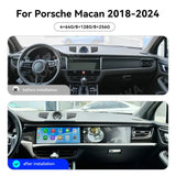 24.6-Inch Dual Screen Android Head Unit for Porsche Macan Android Head Unit Aotsr