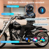 Waterproof Helmet Bluetooth Headset for Motorcycle Riding Car Speaker AKAMATE