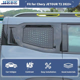 Aluminum Window Trim Plate for Chery T2 Traveler 2023+ Car Interior Accessory HEBE