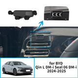 Smart Wireless Charging Phone Holder for BYD Qin L DM-i 2024 Car Phone Holder CATUSIKI