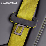 Suede Seat Belt Cover for Polestar 4 2024-2025 Car Interior Accessory LINGLUYANG