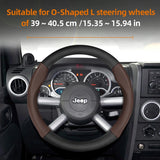 Breathable Carbon Fiber Wheel Cover for Jeep Wrangler