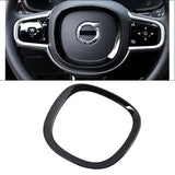 Metal Handbrake Cover Sticker for Volvo S60 V90 XC90 Car Interior Accessory LINGLUYANG