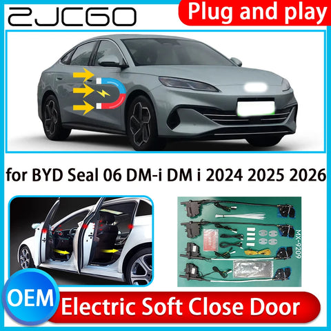 Electric Soft Close Door System for BYD Seal 06 DM-i 2024-2026 Car Interior Accessory ZJCGO Default Title