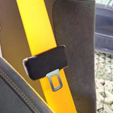 Suede Seat Belt Cover for Polestar 4 2024-2025 Car Interior Accessory LINGLUYANG