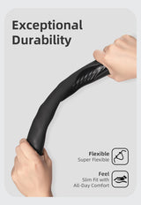 Breathable Leather Steering Wheel Cover for Honda