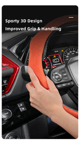 Premium Suede Wheel Cover for Perodua Myvi Axia Bezza
