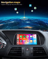Wireless Android Head Unit with 2K Display for Mercedes E Class