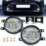 Universal 2-in-1 LED Fog Light DRL for Toyota 2006-2018 Car Interior Accessory MAGIC COLORM