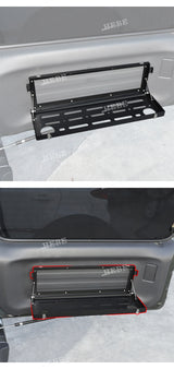 Aluminum Tailgate Organizer Rack for Suzuki Jimny 2010-2025