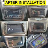 2Din Dash Installation Frame for Seat Altea Toledo Car Interior Accessory AKAMATE