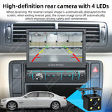 7" Retractable Screen 1Din Car Radio Universal