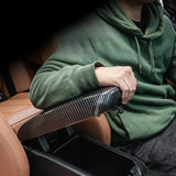 BMW 3 4 5 6 7 Series X1 X3 X4 X5 X6 X7 Central Armrest Box Cover ABS Carbon Fiber Car Interior Accessory OEM